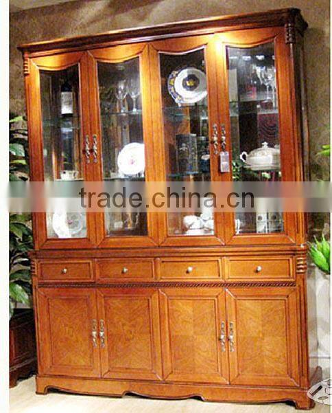 Traditional Chinese style Wooden wine cabinet,retro cellarette