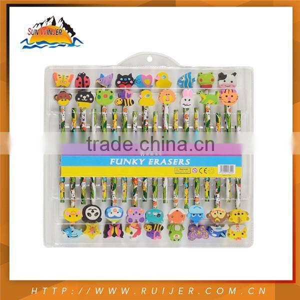Colorful New Trendy Factory Made Cheap Customized Topper Pencil