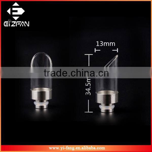 wholesale ecig drip tips EFAN mega pyrex drip tip glass 510 drip tips