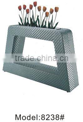 Outdoor rattan flower pot flower vase vase plant container