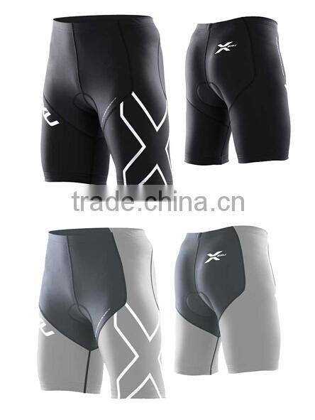 Men's custom compression shorts triathlon pants