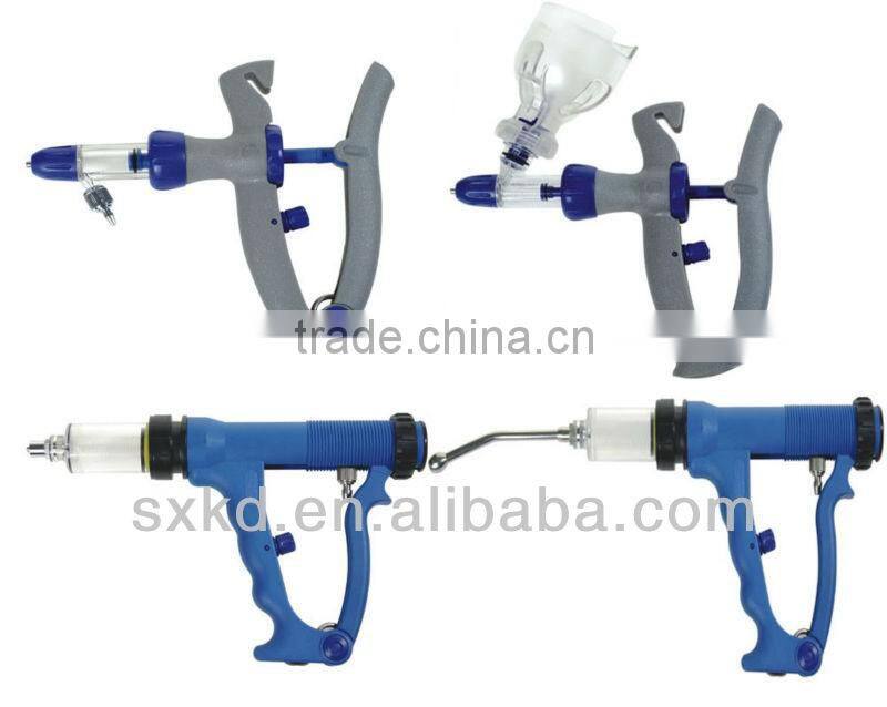 Famous Brand Veterinary Treatment Plastic Steel Continuous syringe F-Type