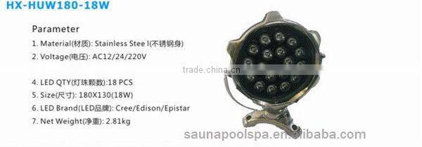 multi color led swimming pool LED