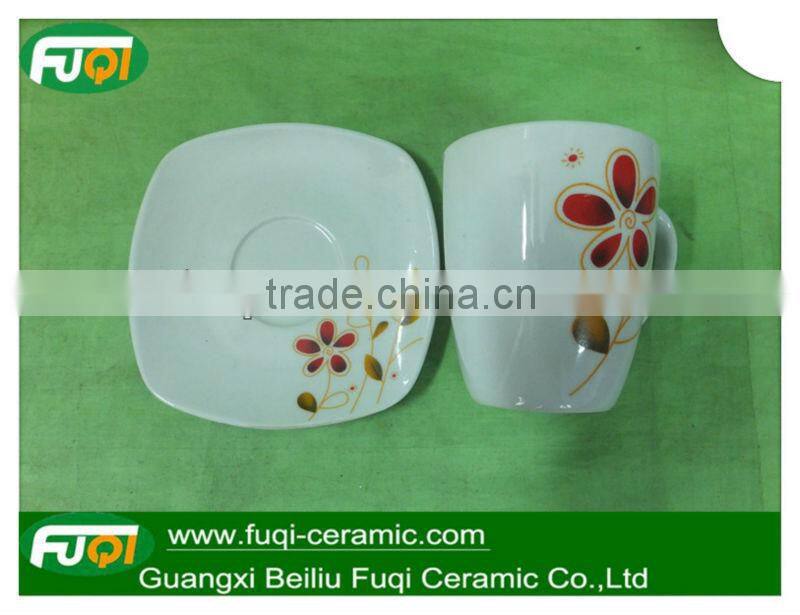 20 pcs square porcelain