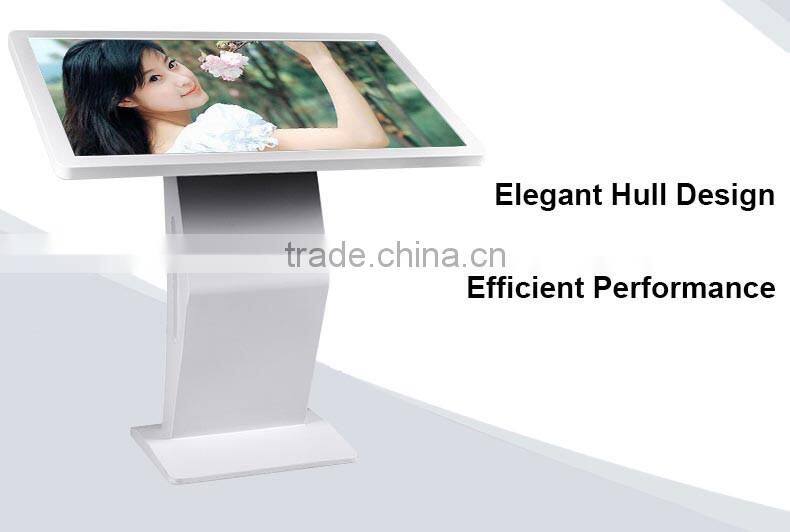 Standing Alone Multimedia Kiosk lcd digital signage monitor