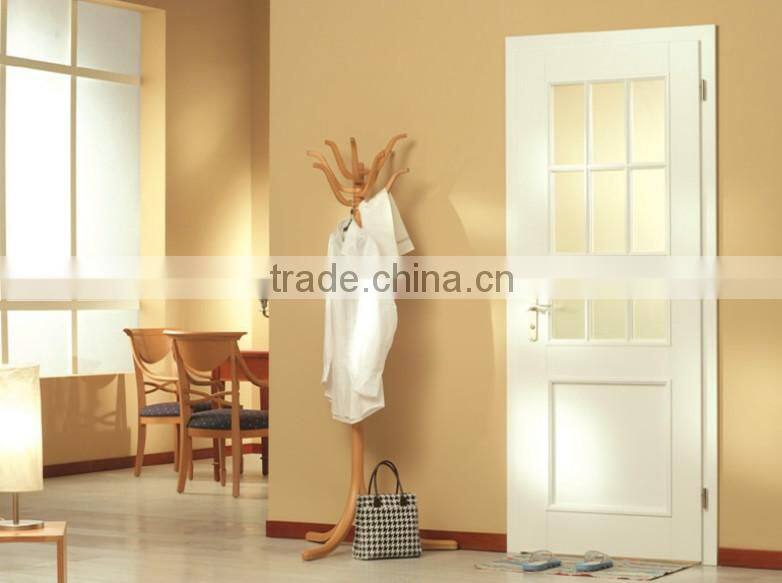 Newest interior teak wood main front door designs W-026