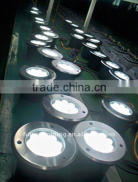 Outdoor Shenzhen factory Aluminum , stainless stell housing Edison 3W LED inground lamp