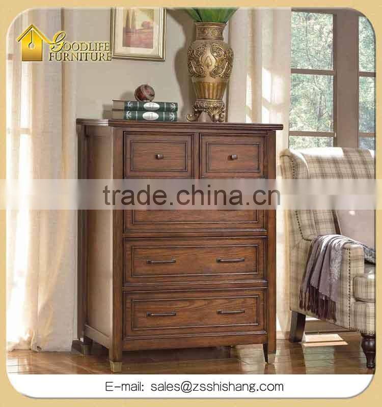 Customized Home and Hotel OAK Solid Wood Bedroom Set Furniture