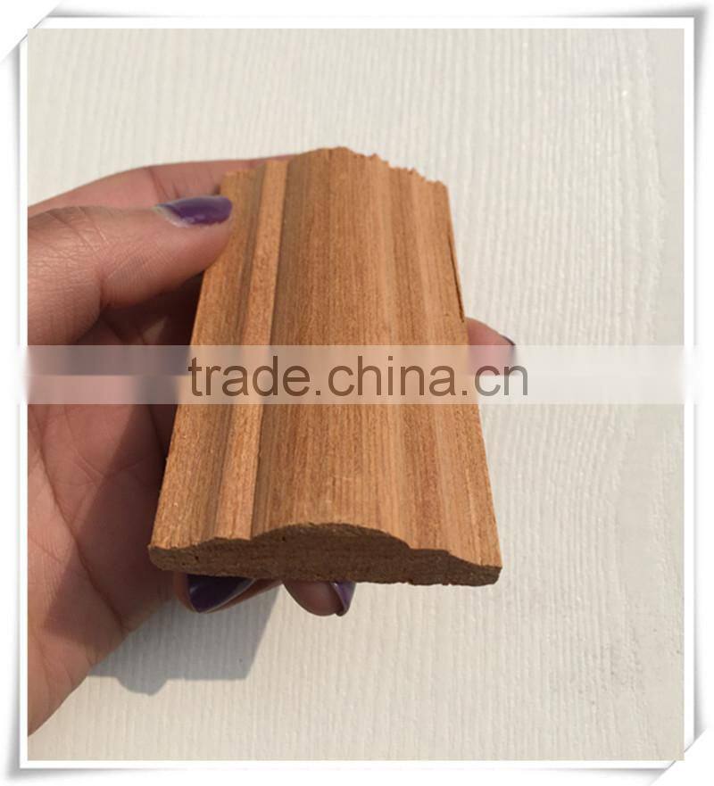 low price high quality engineered carved wood moulding