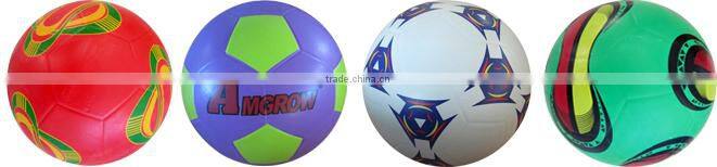 logo could be printed full color printing rubber soccer ball