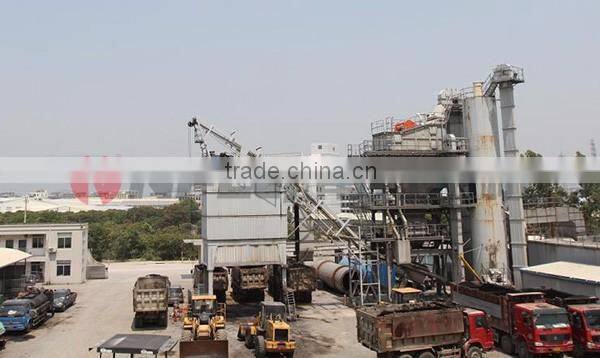 Road construction asphalt mixing plant with 120t/h for great sale
