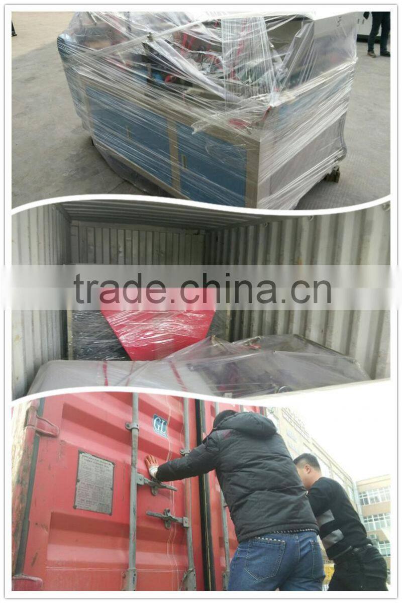 BOPP/OPP/CPP/PP Double side sealing and cutting plastic bag making machine/self adhesive thermal sealing and cutting bag machine
