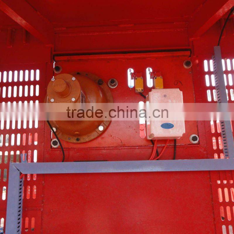 SC100 single cage construction passenger elevator construction lift
