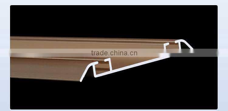 Anodized sliver wardrobe closet door aluminium extrusion profile to Russia