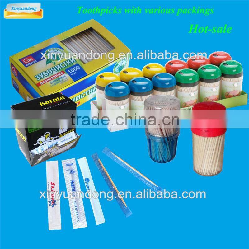 2016 high quality wooden bulk tooth pick