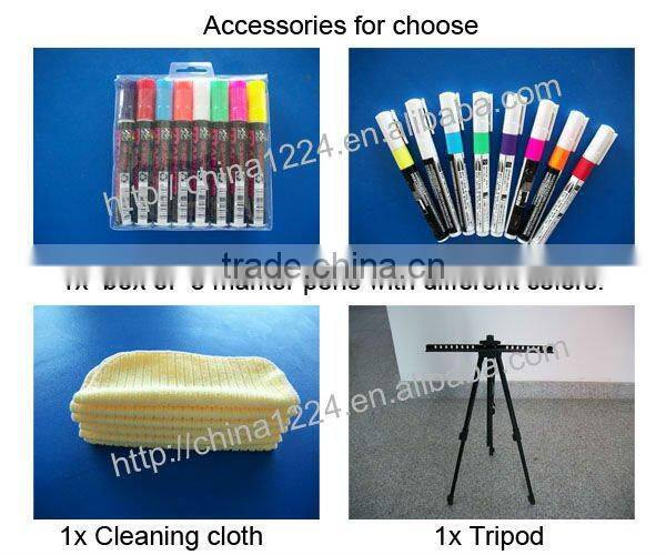 new patent product with LED fluorescence writing board