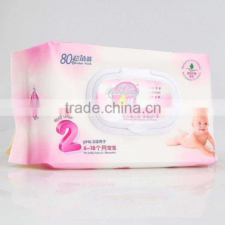 Hot sale Beibeixiong wholesale baby wipes