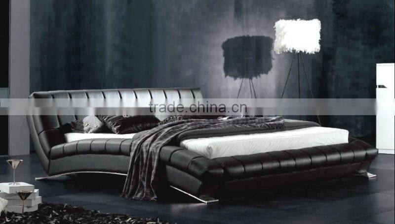 Hot Sale Nice Design Modern Leather Storage Beds DS-1018