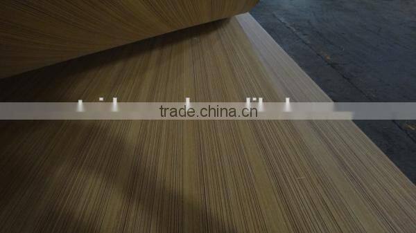 straight line veneer mdf board with 2mm