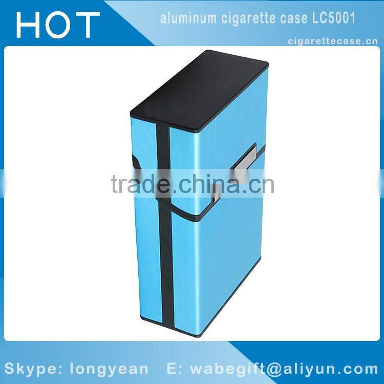 OEM logo Aluminum Metal Cigarette Cigar Box Holder