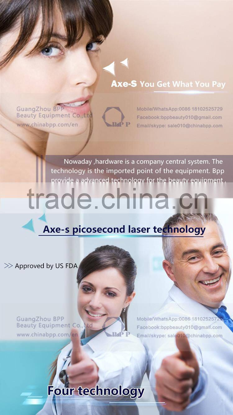 Q Switched Nd:YAG Laser Tattoo Removal , Pore Refining Machine / q switched laser