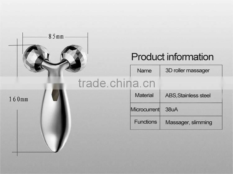3D Roller V-face face massager