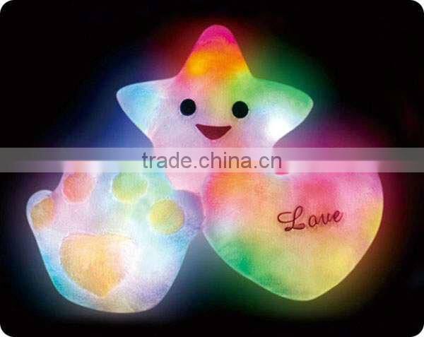 led flashing pillow for christmas gifts