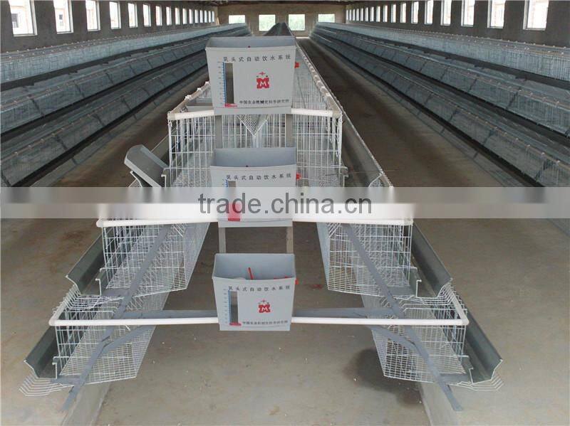 3 Tier Electro Galvanized Layer Chicken Cage Per set can Feed 120 Chickens