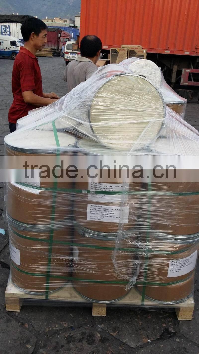 100% Pure organic green spirulina seaweed powder