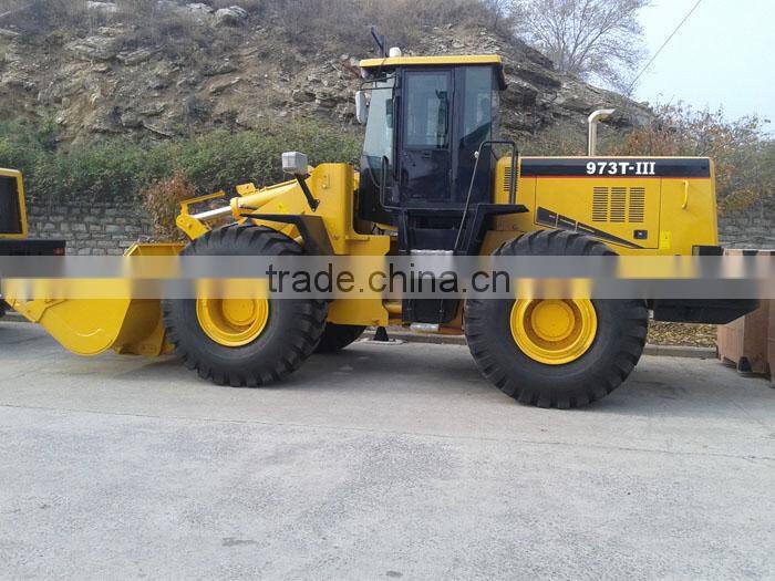7 ton wheel loader 973T with 240HP engine and ZFWG200 gearbox for UAE market