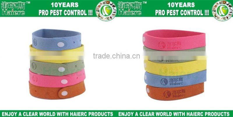 Haierc Clorful Mosquito Repellent Band Promotional Mosquito Repellent Bracelet