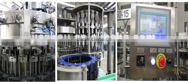 small carbonated drink filling machine/production line