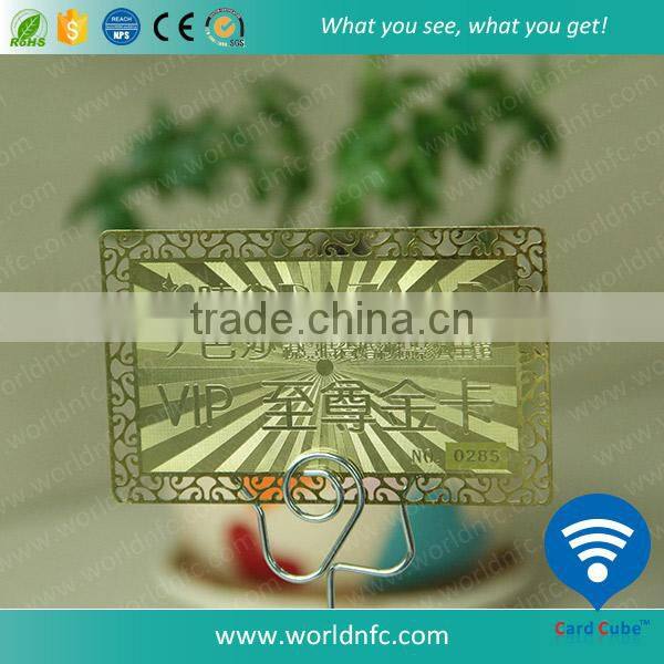 Good Quality Customized Engraved Metal Business Card