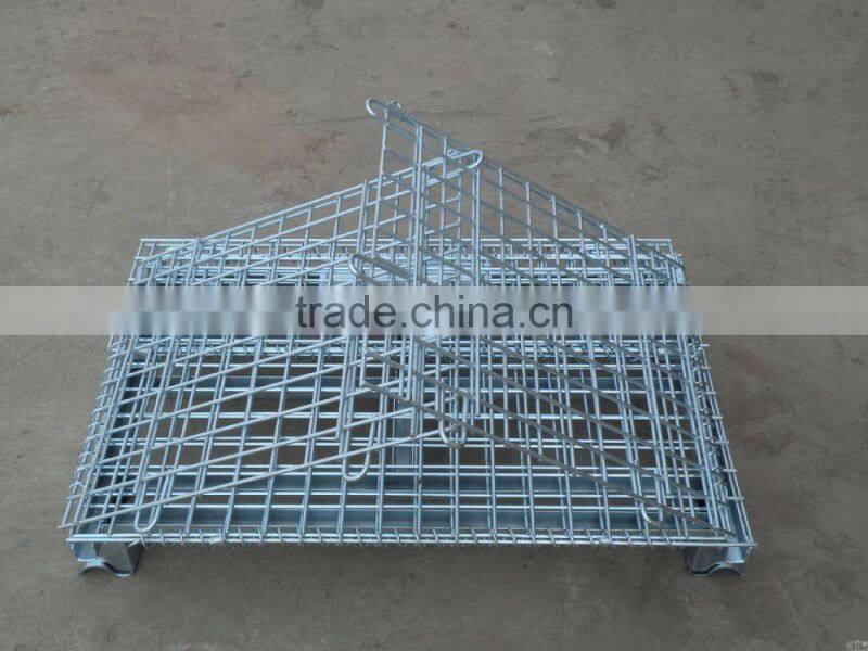 storage cage wire mesh container gitter box