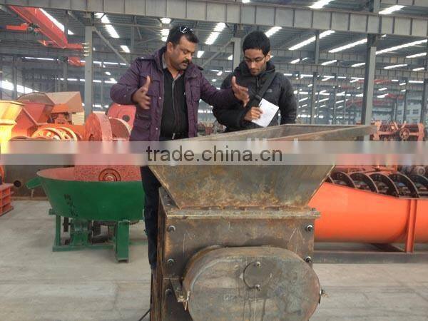 Double shaft shredder for plastic/wood/glass/metal