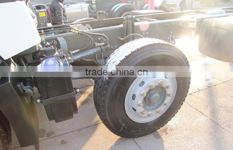 Diesel Type HOWO T5G Cargo Truck Chassis 310hp 8*4 20ton