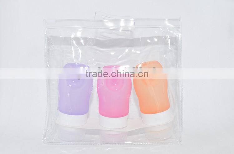 easy-taking silicone shampoo bottle with a sucker MP4408