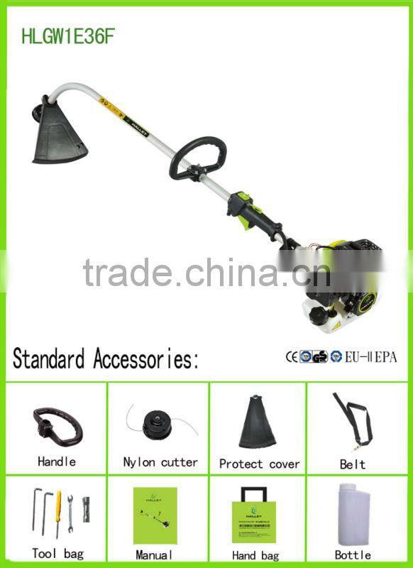 33cc 2 Stroke Mechanical Grass Cutter with Nylon Desmalezadora HLGW1E36F