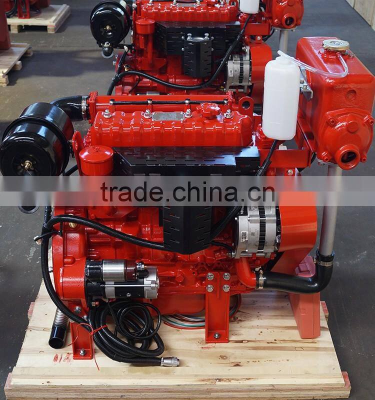 42KW FIRE FIGHTING DIESEL ENGINE WITH FOUR CYLINDERS FOR SALE