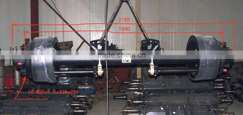 American trailer axle 13ton