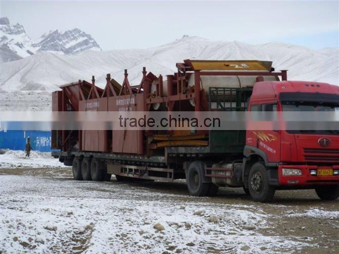 Magnetic Separator With Crusher/Sand Iron Ore Concentration Plant