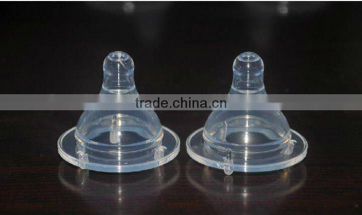 Eco-friendly Silicone Baby Bottle & Nipple