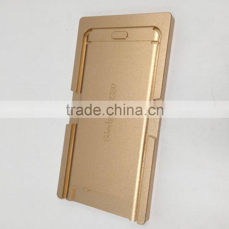 For samsungs6edge align metal mold vaccum laminating mold hot selling in stock
