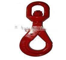 Hardware Accessories G80 Safety Red Swivel Hook
