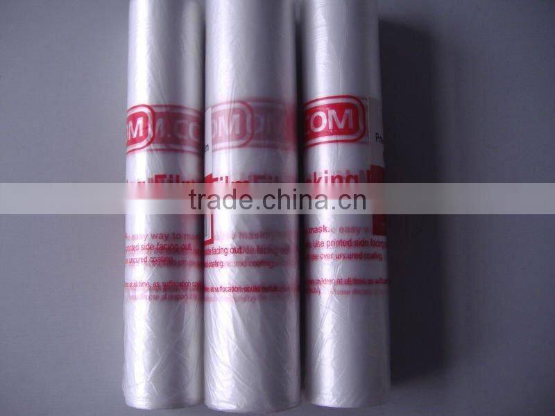 Pre folded masking film