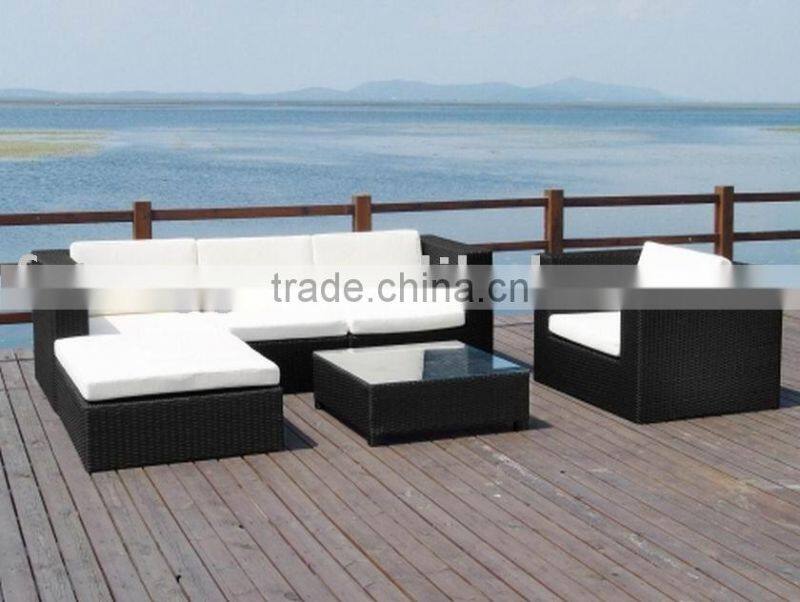 Leisure sofa outdoor furniture synthetic rattan furniture