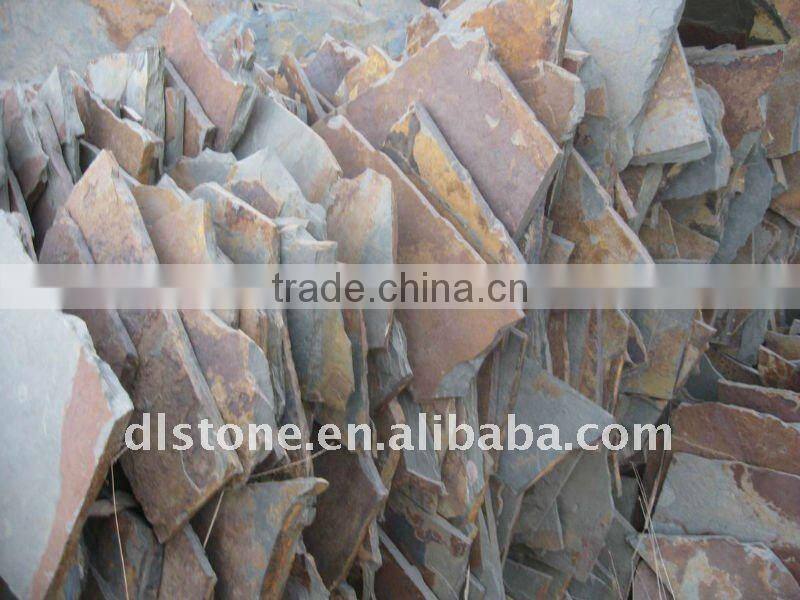 Rusty slate stone