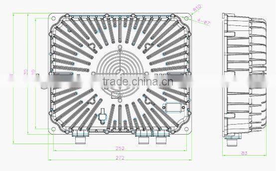 3kw on board lithium battery charger with CANbus control or Enable control