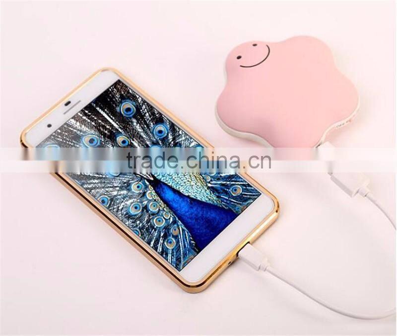 Shenzhen factory direct sales Lucky star charge hand warmer USB charging warm hand Dual purpose hand warmer