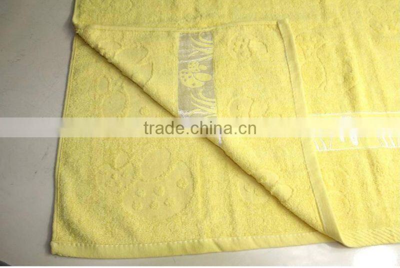 Stock bath towel